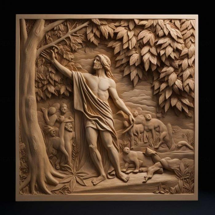 نموذج ثلاثي الأبعاد لآلة CNC 3D Art 